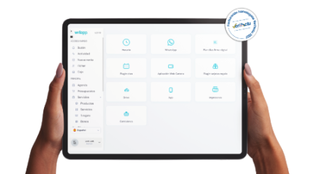 Programma di fatturazione ERP mockup Wilapp